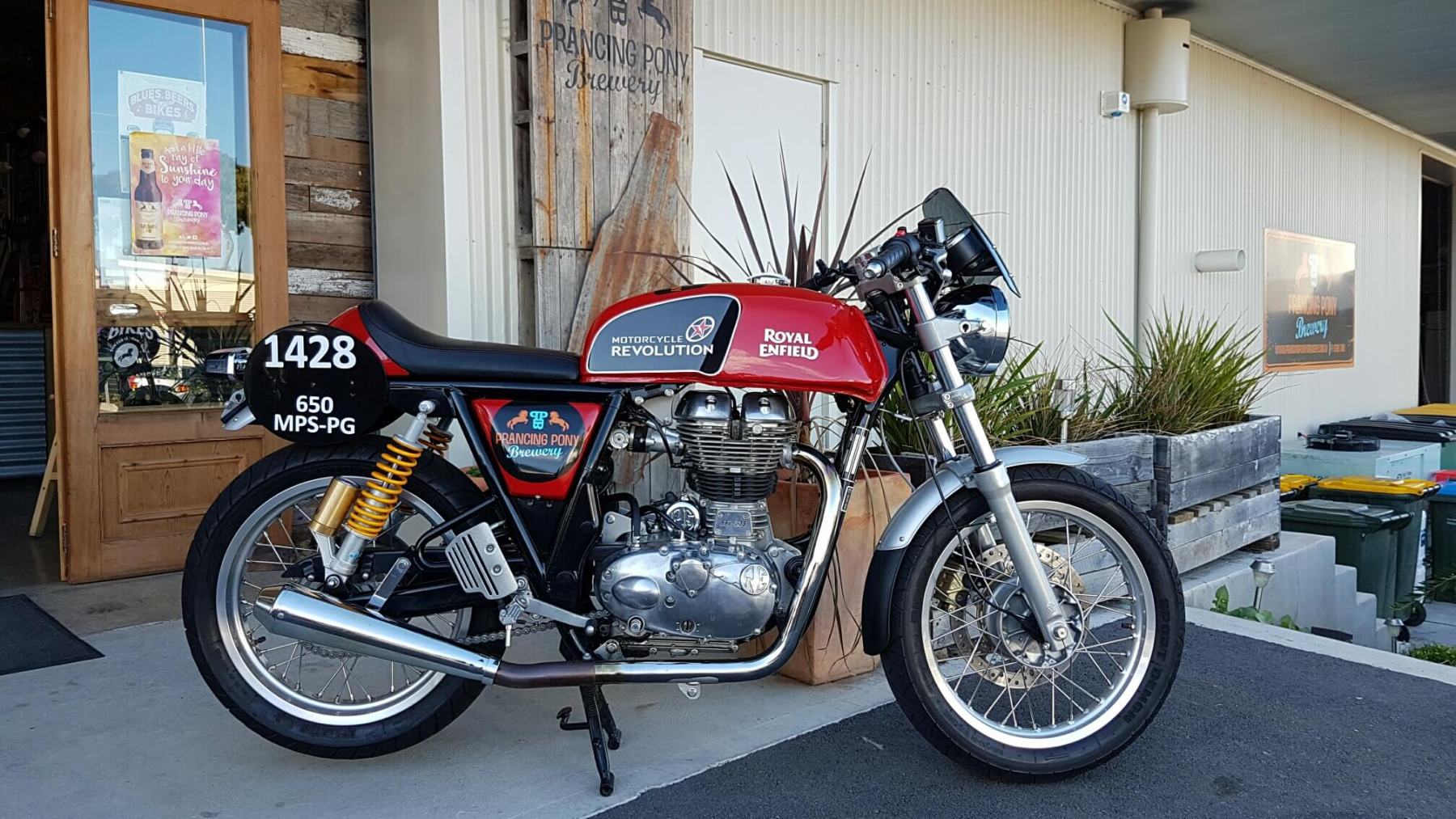 Royal Enfield Continental GT breaks record