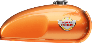 Royal Enfield Interceptor 650cc Orange Crush