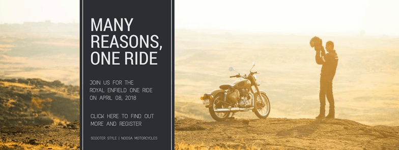 Many Reasons, One Ride
