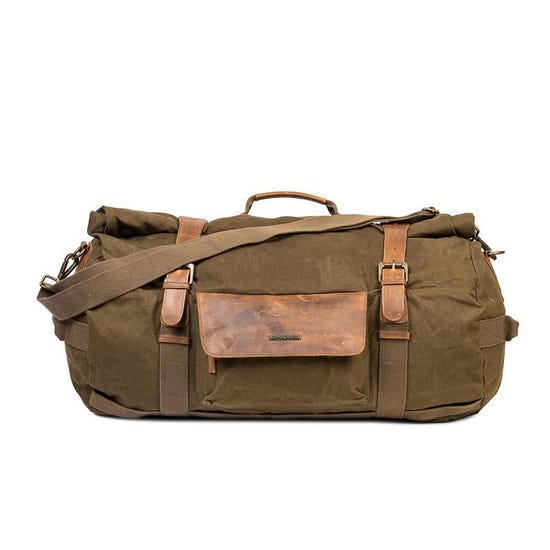 Royal Enfield Classic Duffel Bag Olive – Scooter Style & Noosa Motorcycles