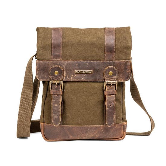 Royal Enfield Classic Sling Bag Olive - Scooter Style Noosa Motorcycles