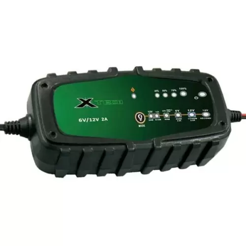 X TECH BATTERY CHARGER 2 AMP 6V/12V